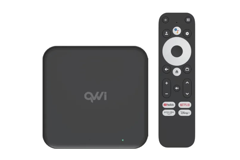 Qvvi TV box: Pre-loaded with apps plus support